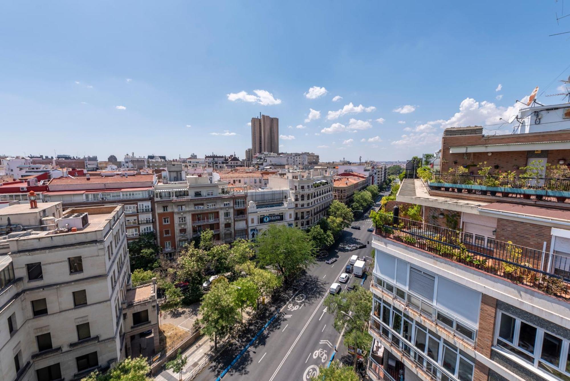 Alcala Street View Apartamento Madri Exterior foto